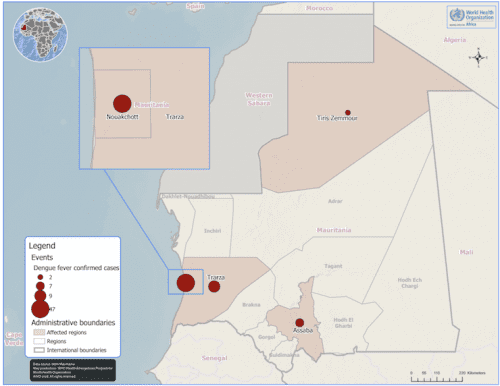 بيانات منشورة في تقرير منظمة الصحة العالمية