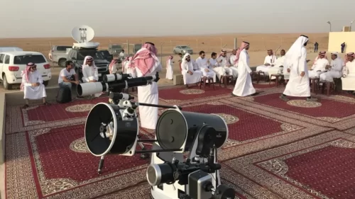 مراصد لرؤية الهلال في السعودية - وكالات